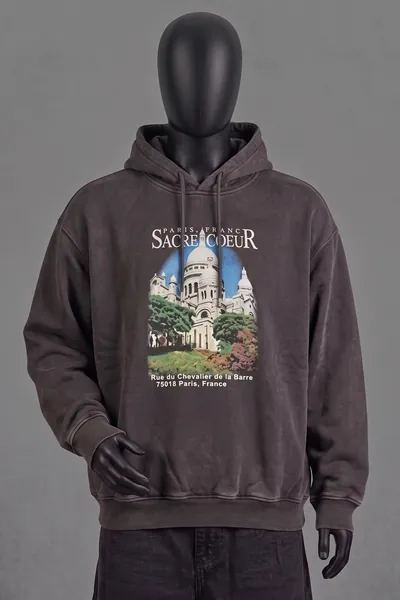 Balenciaga, Sacré-Coeur Notre-Dame Hoodie, Größe M, Größe M, Sehr gut