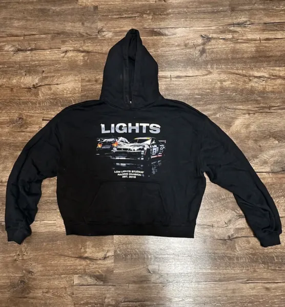 Racing Division Hoodie Black