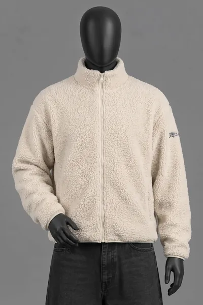 Pegador, Willett Fleece Jacket Light Beige, Beige, Größe M, Getragen