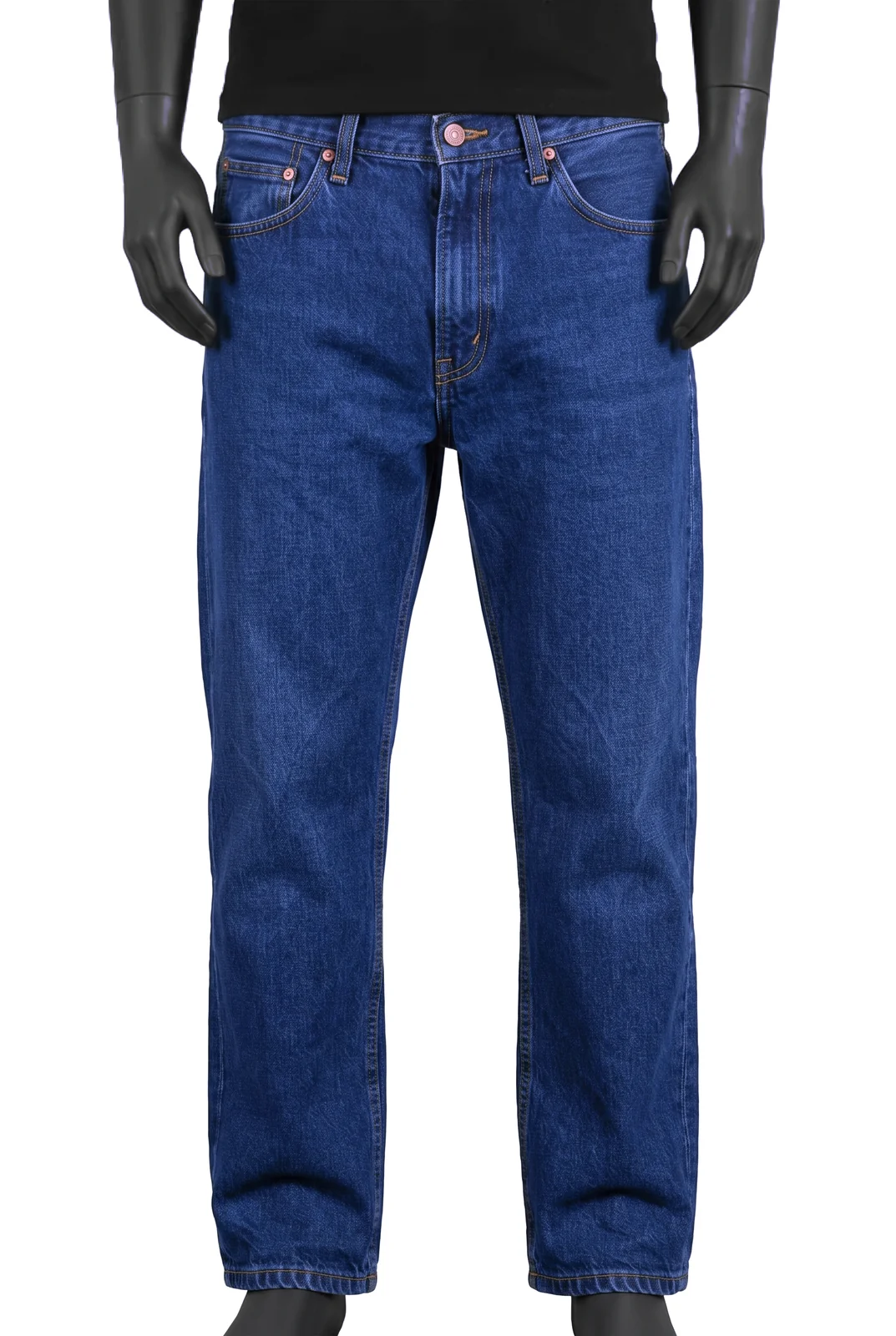 Wrangler, Cowboy Cut Jeans, Dunkelblau (Prewashed Denim), Straight Fit, Lederpatch, Größe 31 X 30, Sehr gut
