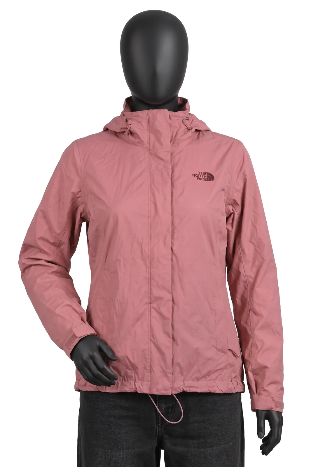 The North Face, Venture 2 Regenjacke, Altrosa/Mauve, Kapuze, Ripstop, Größe XS, Sehr gut